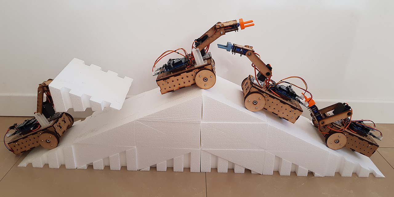 Robots constructeurs, robot mini-sumo
