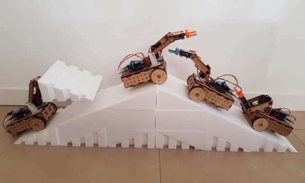 Robots constructeurs, robot mini-sumo
