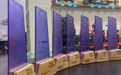 LABSud x RoseLab x La Mêlée : conception des trophées de l’Économie Numérique 🏆