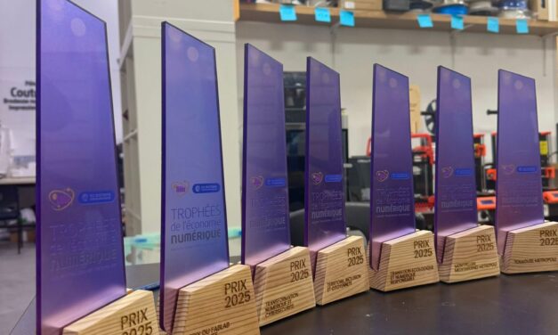 LABSud x RoseLab x La Mêlée : conception des trophées de l’Économie Numérique 🏆